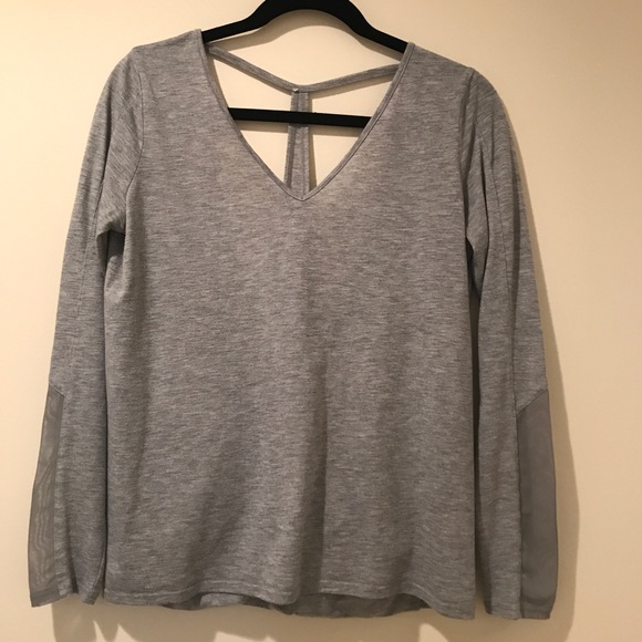 ALO Yoga Tops - ALO yoga long sleeve open back top szSmall